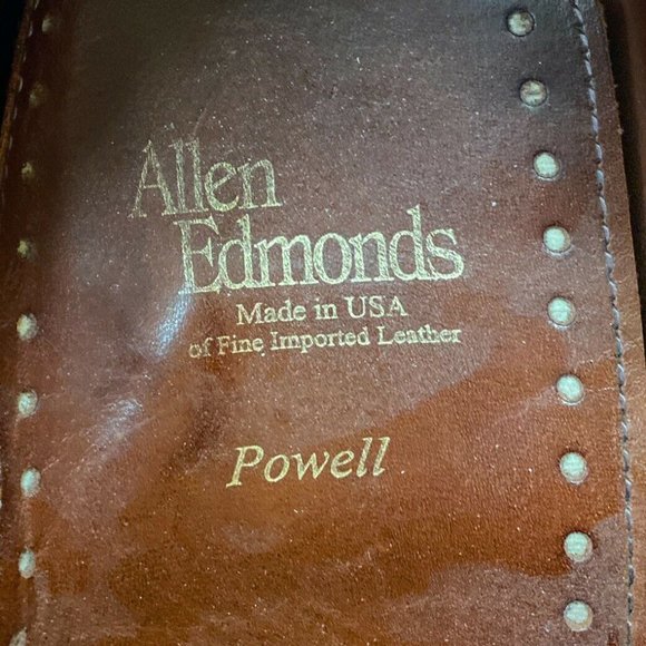 Allen Edmonds Powell Mens Shoes Cordovan Brown main image 6